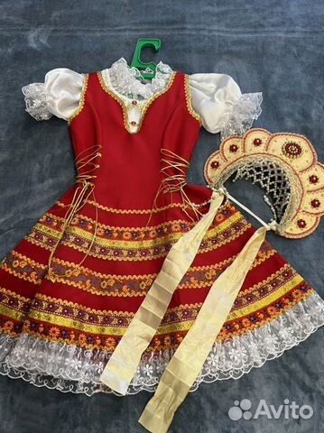 Русский народный костюм для девочек