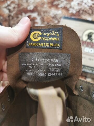 Chippewa MEN'S chocolate apache 20080 11 EE