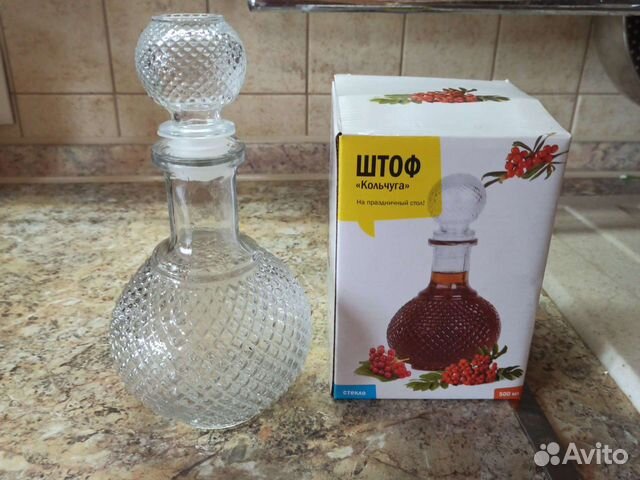 Графин - штоф стекло