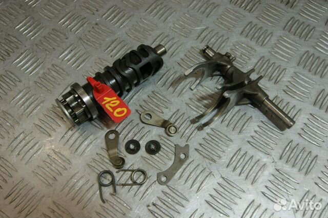 Вал копирный с вилками Kawasaki GPZ1000RX