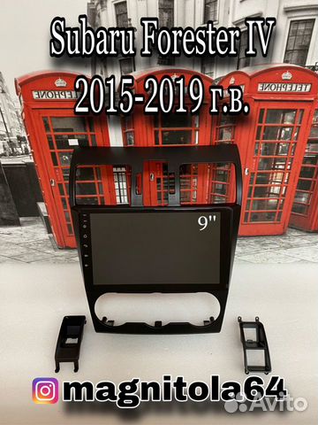 Android магнитола Subaru Forester IV 15-19