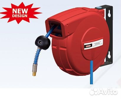 Катушка пластиковая с шлангом для воздуха 15 м