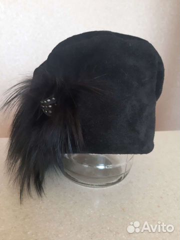 Берет женский черный
