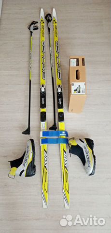 Беговые лыжи Fischer sports комплект