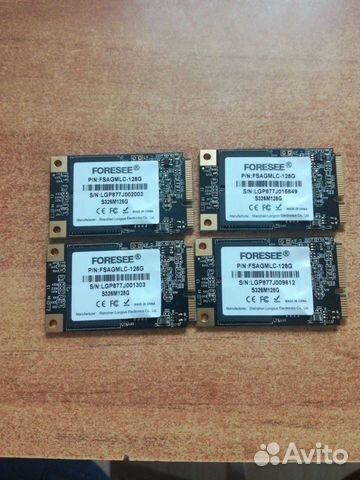SSD mSata 128 Gb новые