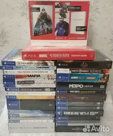 Лимитированные издания игр для PS4 (новые)