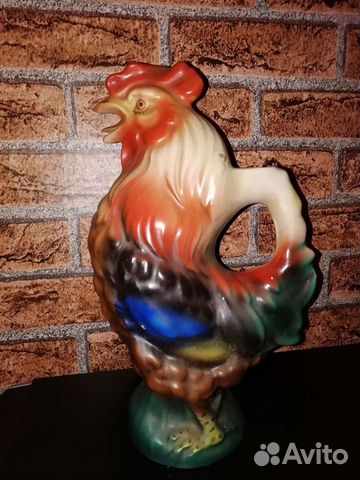 Графин фарфоровый петух СССР