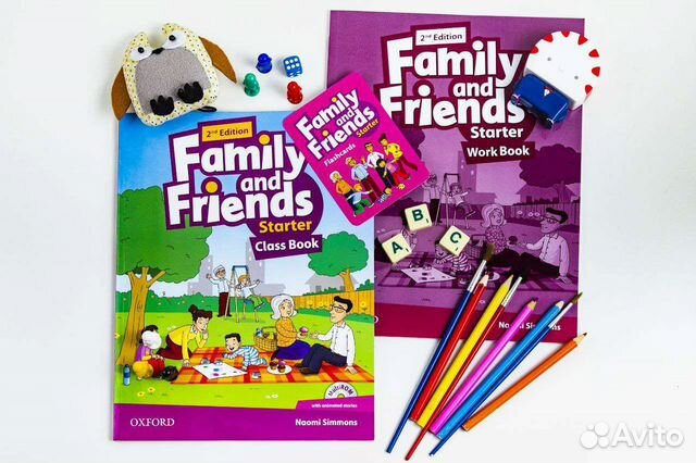 Friends starter book. Toys Family and friends Starter.