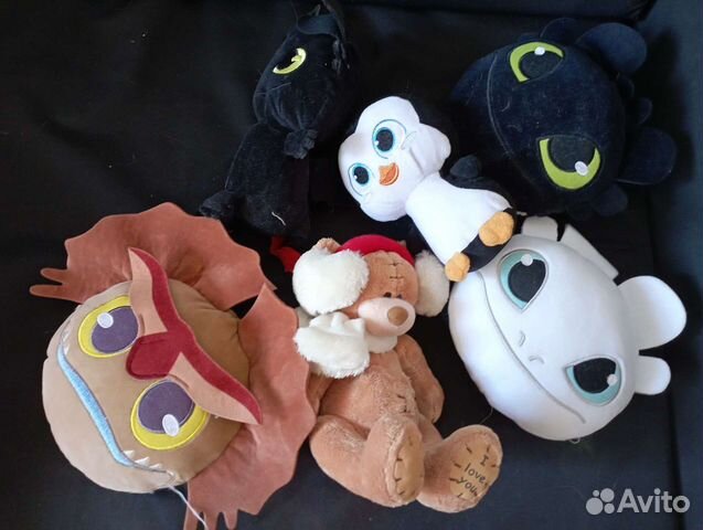 Мягкие игрушки пакетом