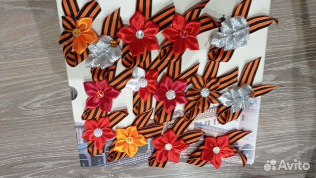 Георгиевская лента брошь