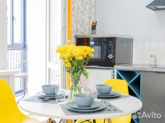

Квартира-студия, 42 м², 3 кровати