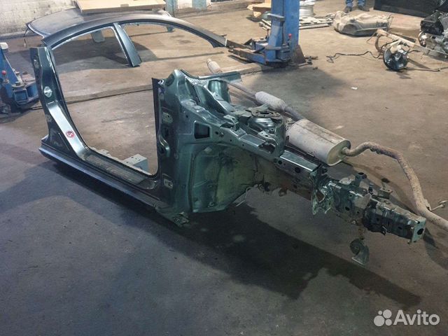 Правый лонжерон с порогом мазда 3 bl