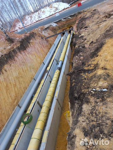 Ремонт теплотрассы. Отопление, водопровод