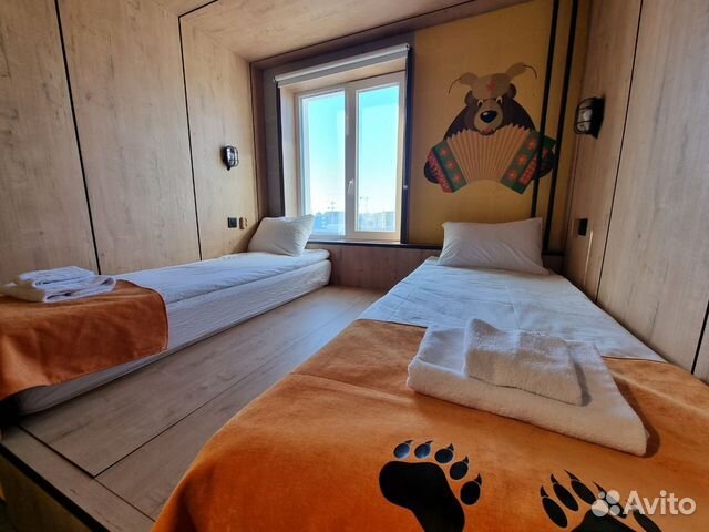 

Квартира-студия в апарт-отеле, 17 м², 2 кровати