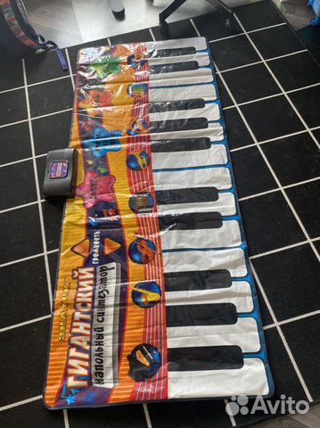 Гигантский напольный синтезатор пианино для детей