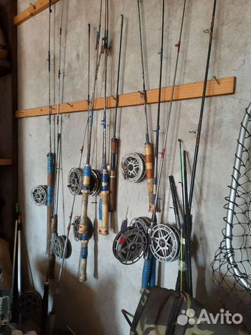 Спиннинг и катушка СССР