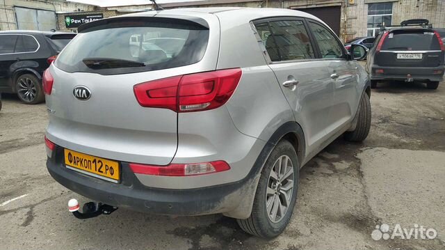 Фаркоп на Kia Sportage 3 Kиа Спортейдж 2010-2015г