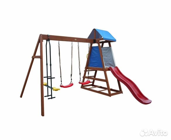 Детский деревянный городок