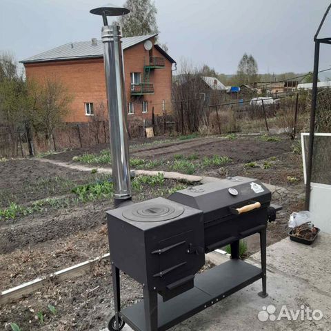 Мангал Дачный с трубой и зонтом цена договорная