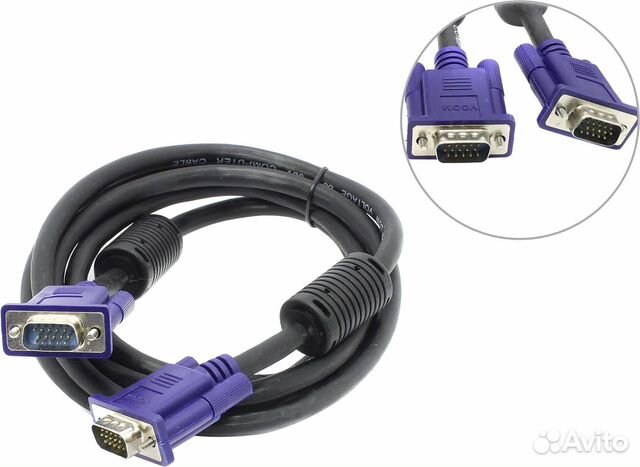 Кабели для компьютера, принтера, монитора