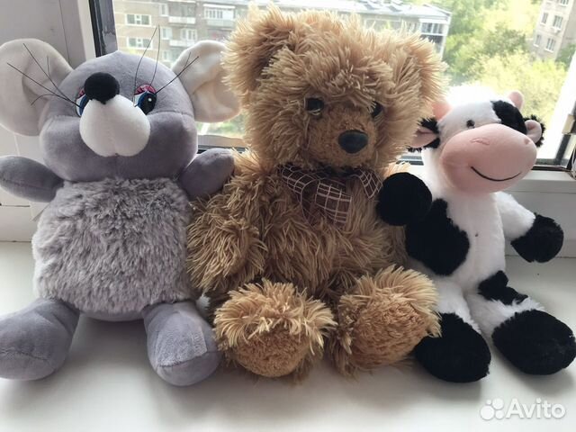 Игрушки мягкие