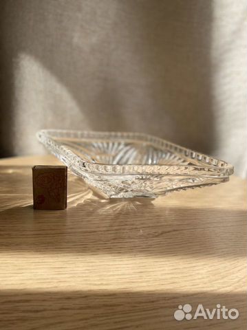 Салатник хрустальный