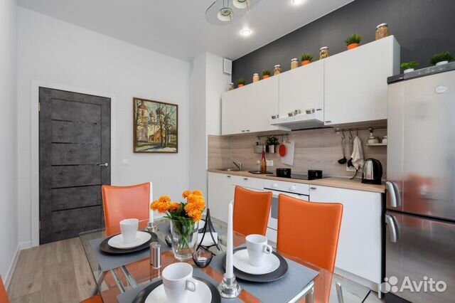 

1-к. квартира, 40 м², 3 кровати
