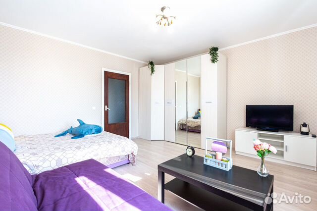 

1-к. квартира, 38 м², 2 кровати