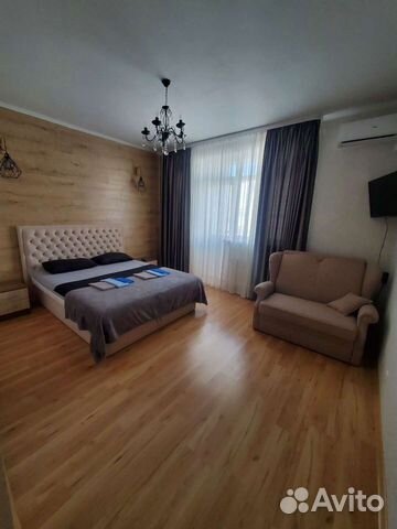 

1-к. квартира, 45 м², 2 кровати