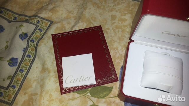 Коробка Cartier оригинал для часов футляр Коробка Cartier оригинал для часов футляр