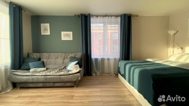 

1-к. квартира, 32 м², 2 кровати