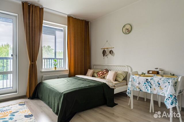 

Квартира-студия, 28 м², 1 кровать