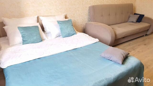

1-к. квартира, 40 м², 2 кровати