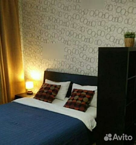

1-к. квартира, 41 м², 2 кровати