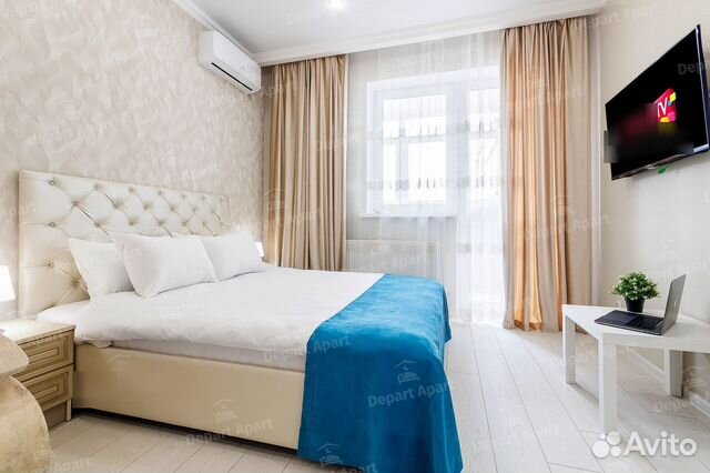

1-к. квартира, 45 м², 2 кровати