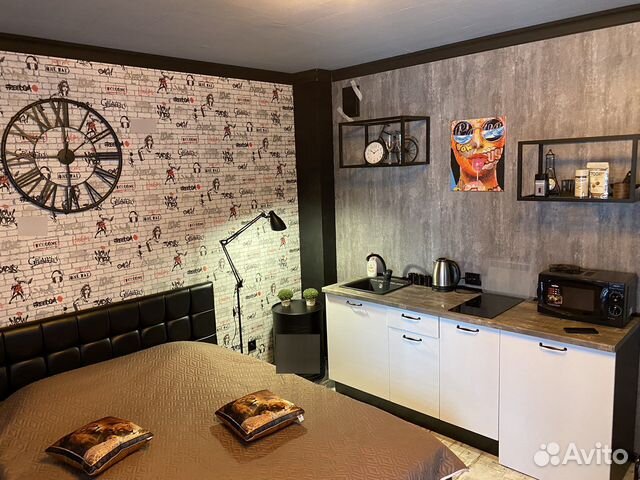 

Квартира-студия, 30 м², 1 кровать