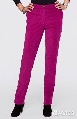 Бархатные брюки-стретч, размер M Бархатные брюки-стретч, размер M