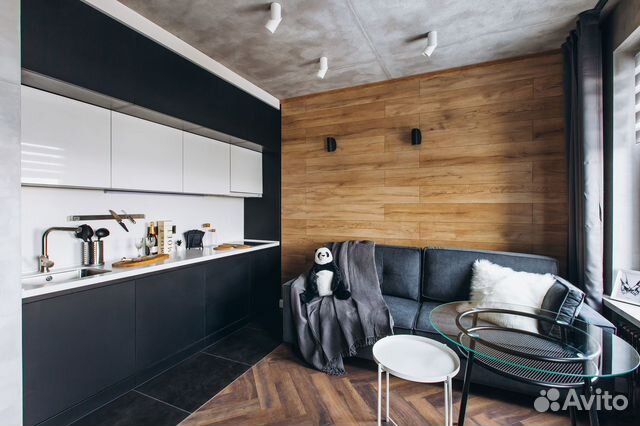 

Квартира-студия в апарт-отеле, 27 м², 1 кровать