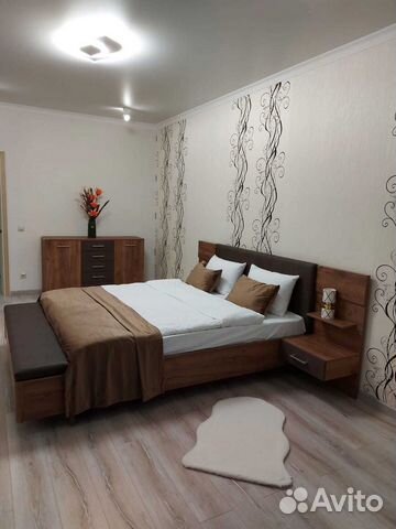 

1-к. квартира, 57 м², 2 кровати