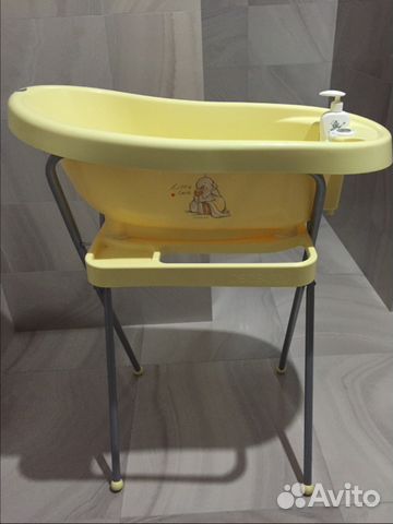 Детская термо-ванночка для купания bebe JOU+ подст