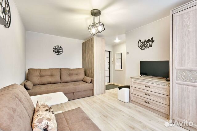 

1-к. квартира, 30 м², 2 кровати