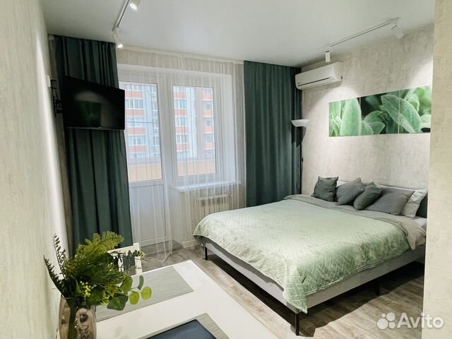 

Квартира-студия, 27 м², 1 кровать