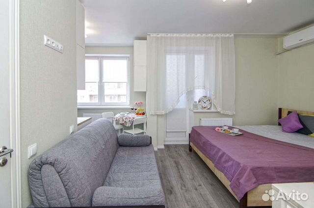 

1-к. квартира, 32 м², 2 кровати