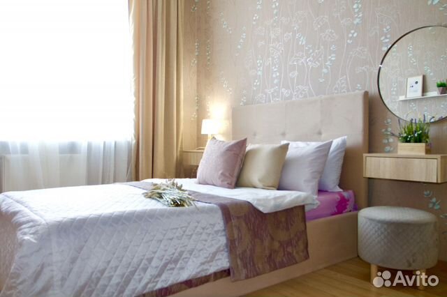 

1-к. квартира, 43 м², 2 кровати