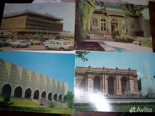 Открытки виды старого Ташкента