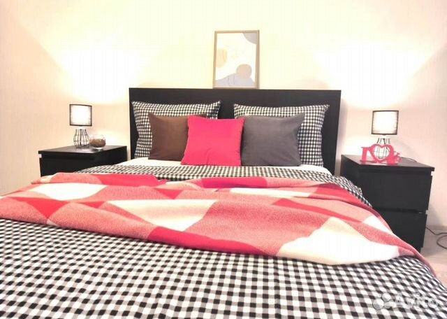 

1-к. квартира, 43 м², 2 кровати