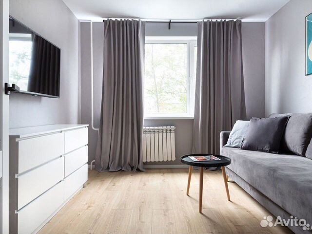 

2-к. квартира, 44 м², 2 кровати
