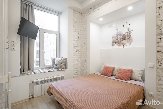

Квартира-студия, 12 м², 1 кровать