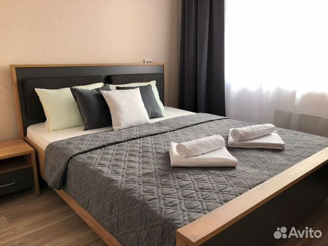 

1-к. квартира, 34 м², 2 кровати