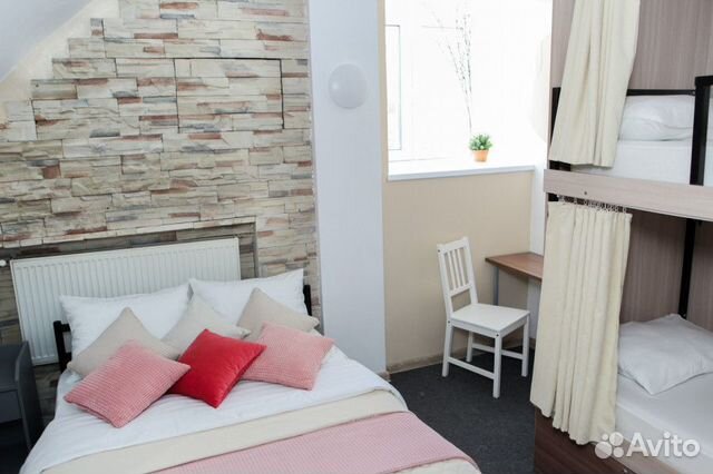 

Квартира-студия, 20 м², 2 кровати